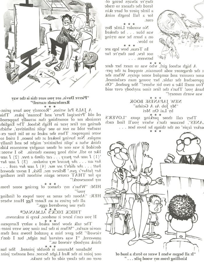 Vintage Magazine Sex to Sexty comedy