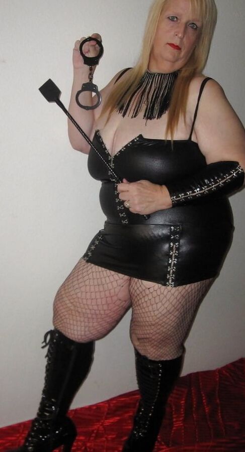 Pvc boots leather latex