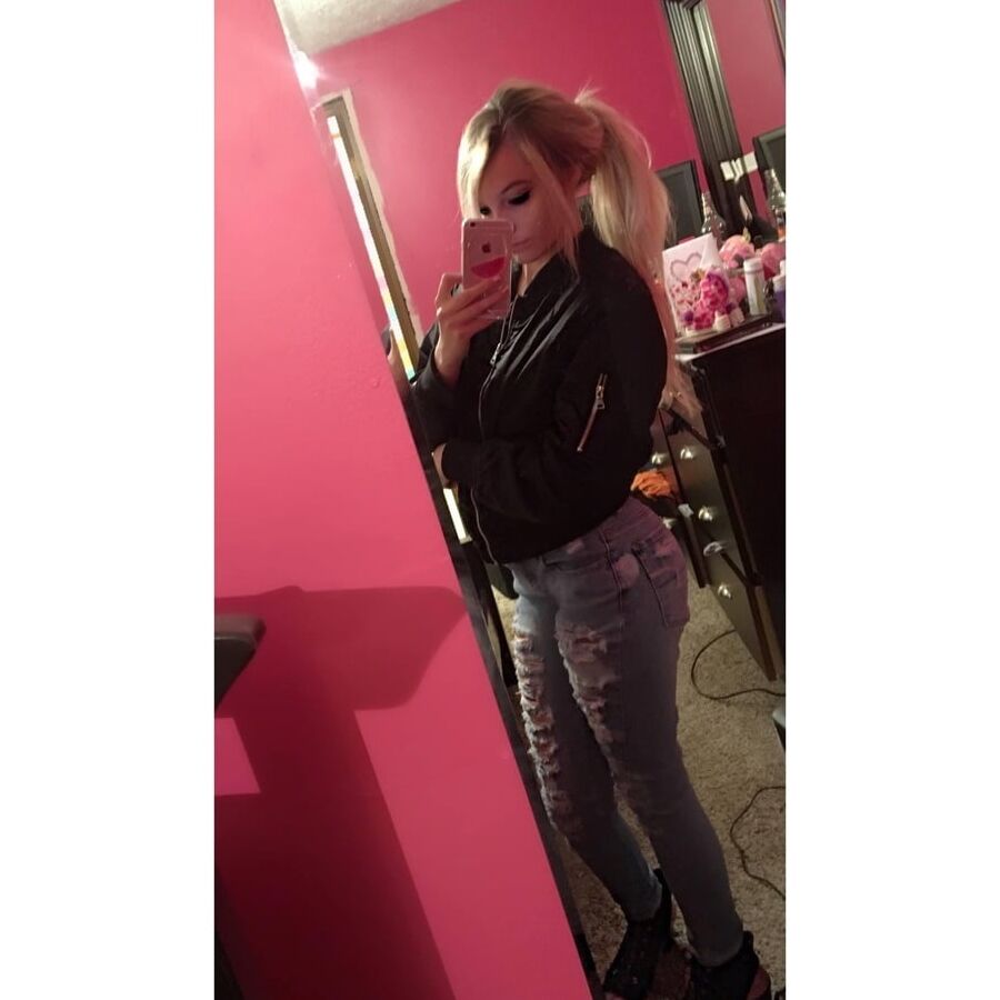 Blonde Michigan Girl Perky Boobs