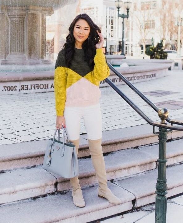 Female Celebrity Boots &amp; Leather - Kim Cung