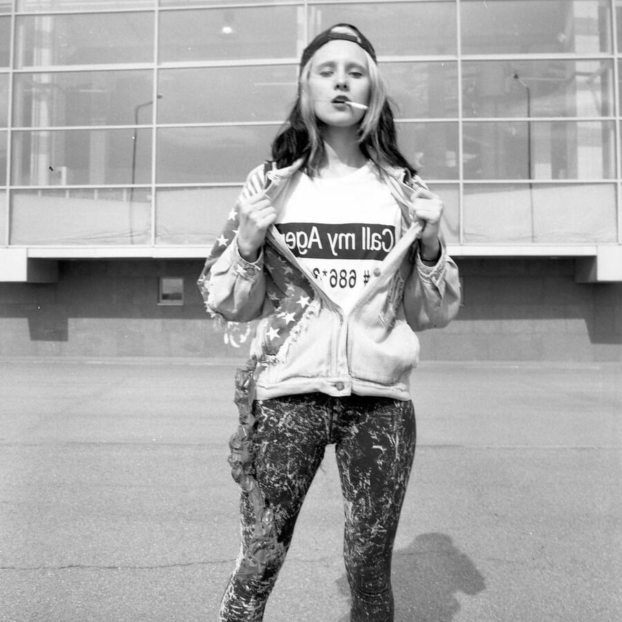Russian fashion model. Veta Peresedova