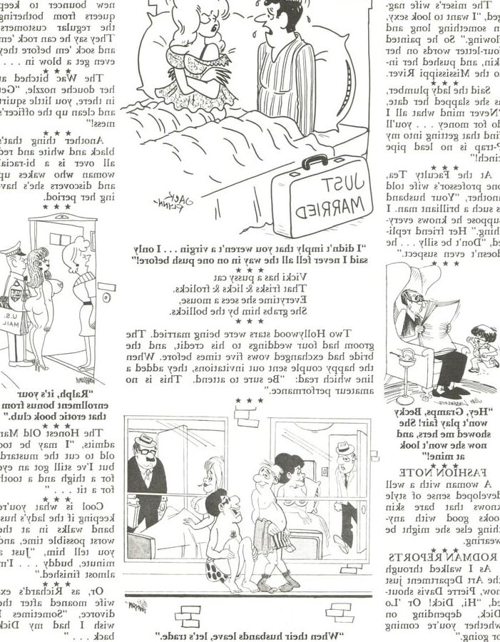 Vintage Magazine Sex to Sexty comedy