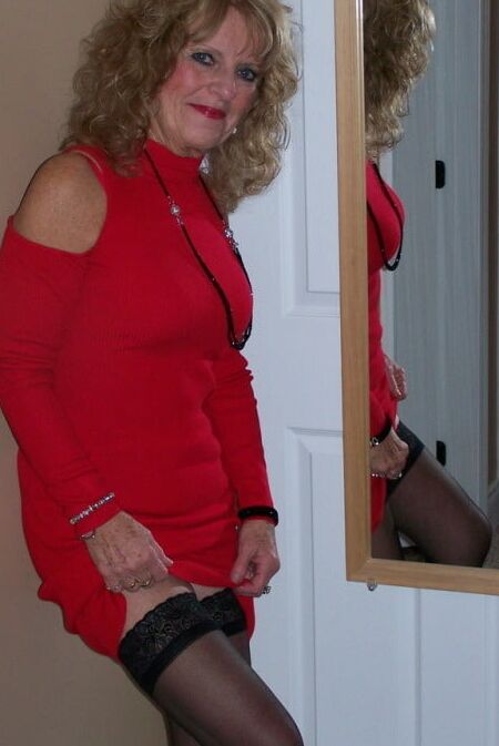 Red dress pr blouse with Black