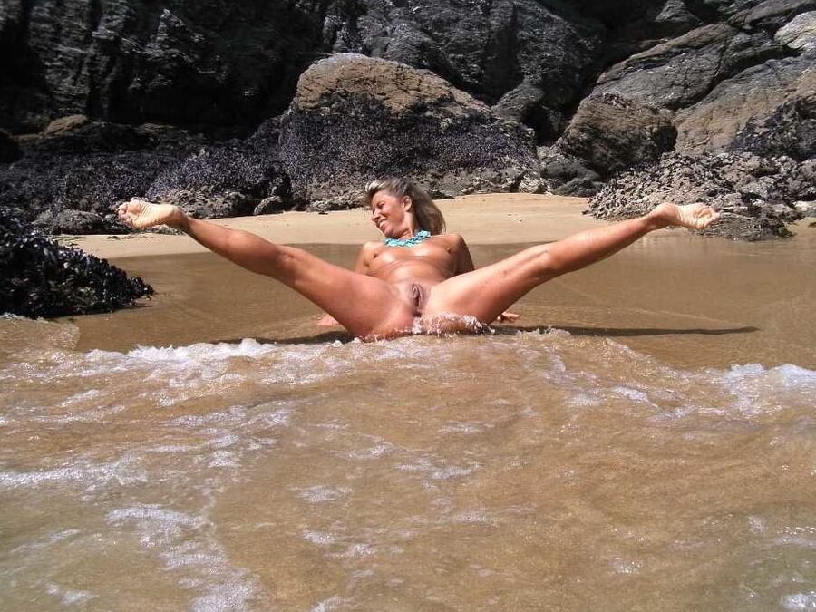 Lisa a la plage