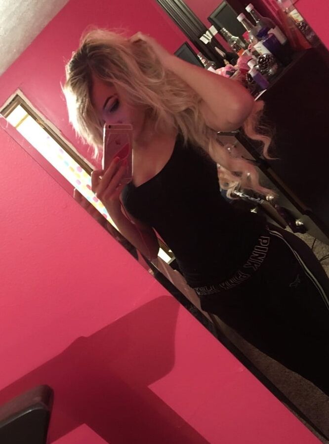 Blonde Michigan Girl Perky Boobs