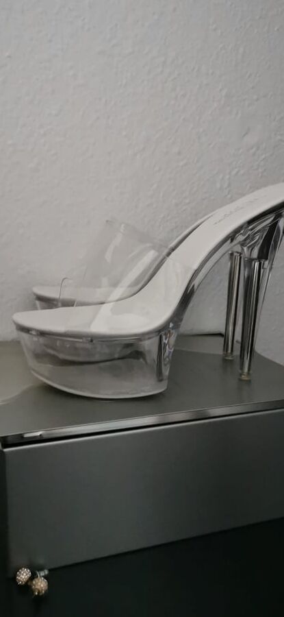 WIFE CLEAR HEELS...