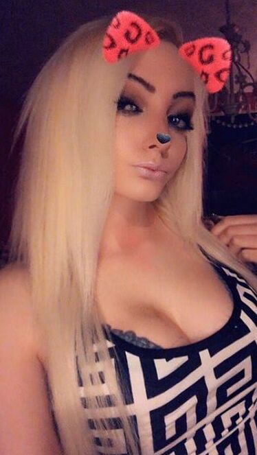 Blonde Michigan Girl Perky Boobs