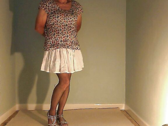 Wife trying on some new outfits