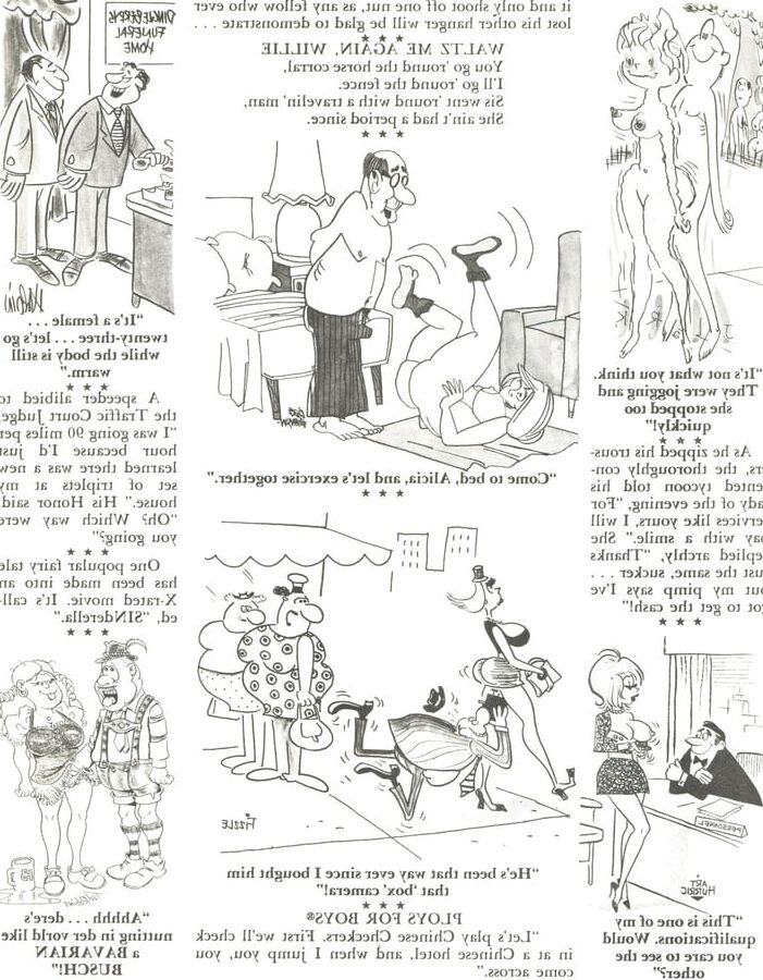 Vintage Magazine Sex to Sexty comedy