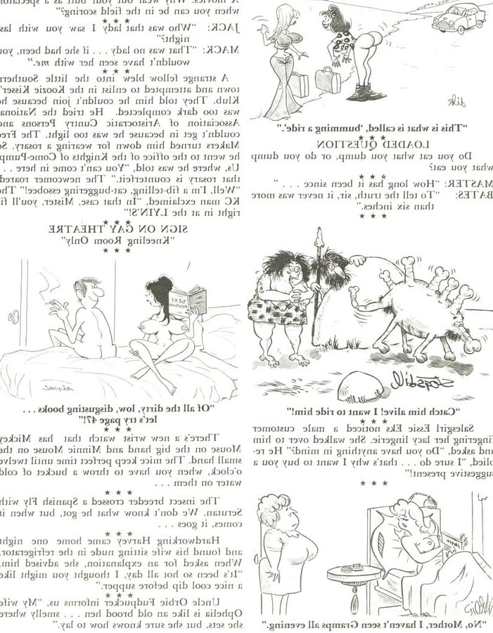 Vintage Magazine Sex to Sexty comedy