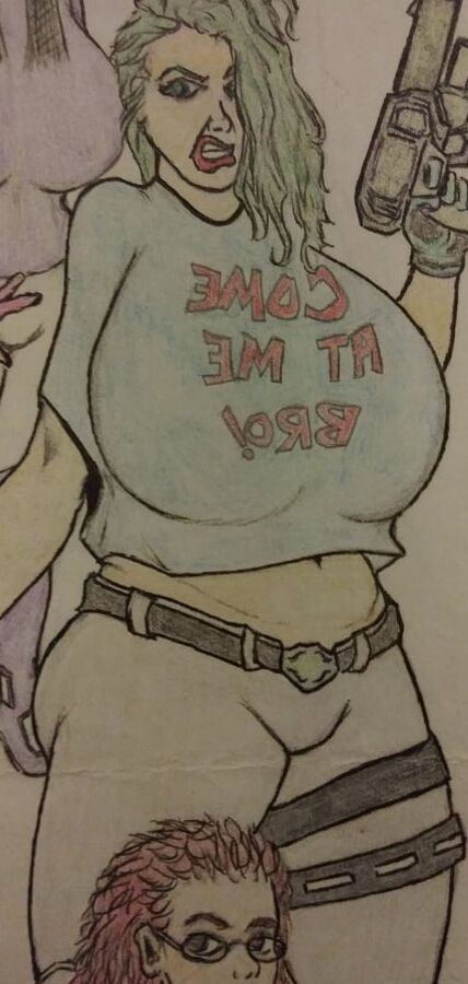 Character Drawings: ck which you would like to see nude?