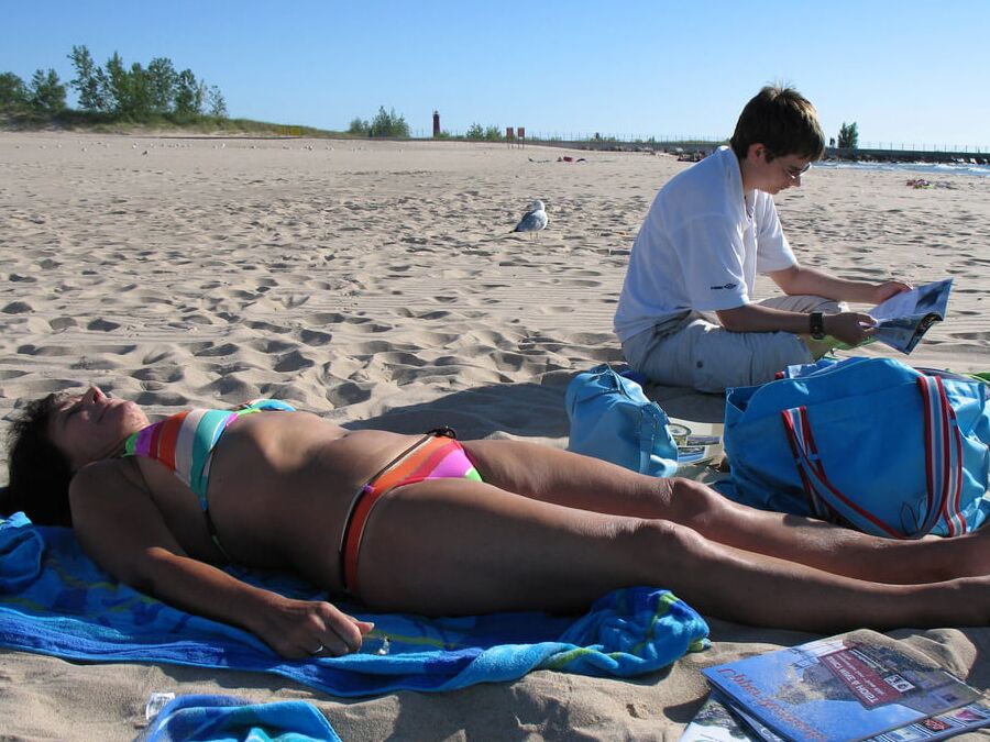 Kerstin im Bikini