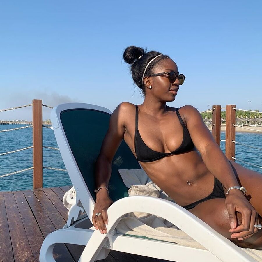 Fuckable Ebony Athlet Khaddi Sagnia