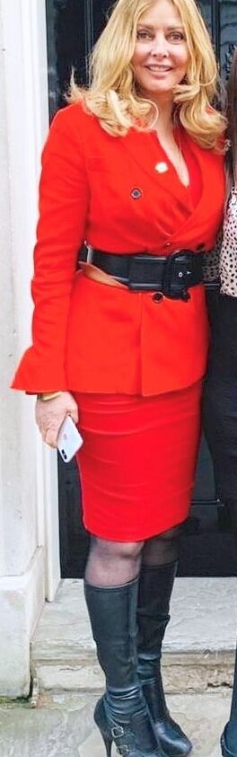 Carol Vorderman Fuck Me Boots