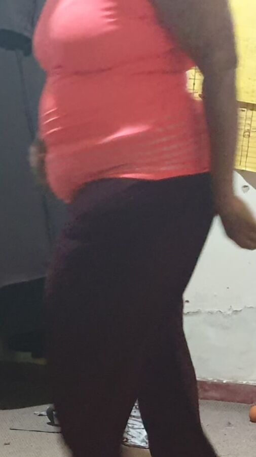 My sexy mom exercising