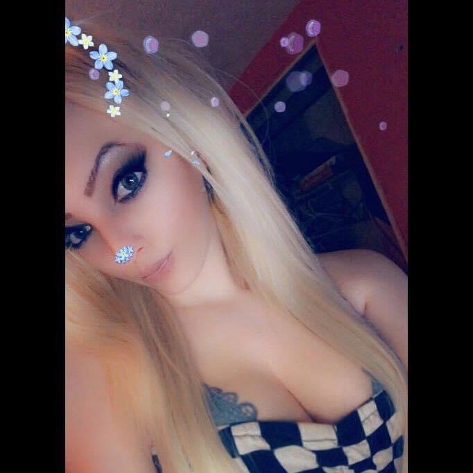 Blonde Michigan Girl Perky Boobs