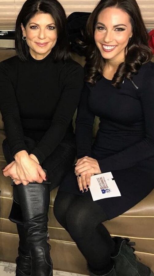 Female Celebrity Boots &amp; Leather - Tamsen Fadal