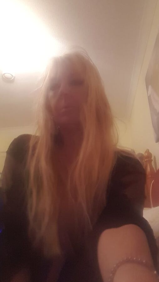 Horny blond