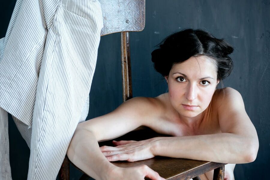 Naked Ukrainian singer from Dakh Daughters
