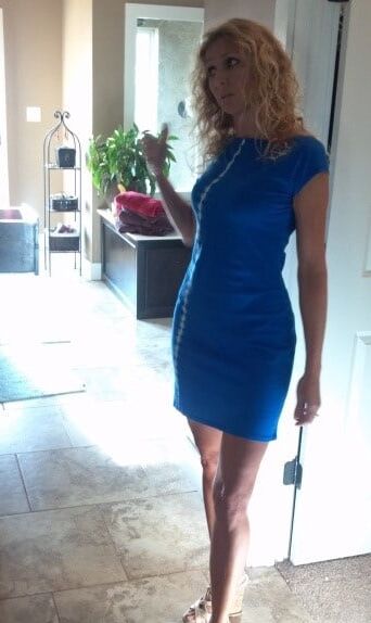 sexy blue dresses
