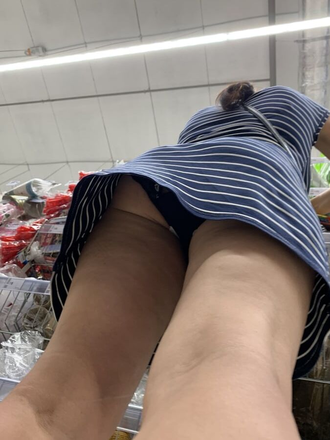 Upskirt milf mature. Beautiful panties