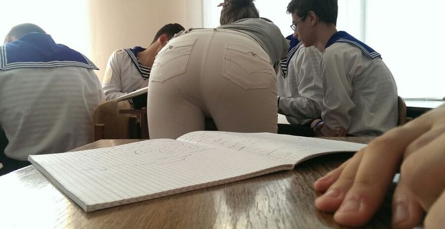 Very sexy and slutty teacher