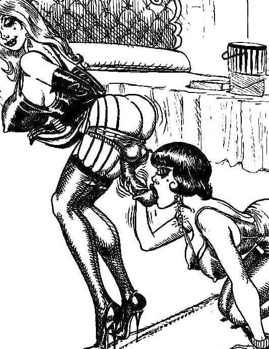 Sexy Light BDSM Drawings