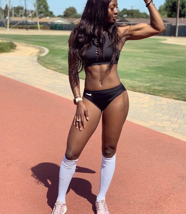 Fuckable Ebony Athlet Khaddi Sagnia