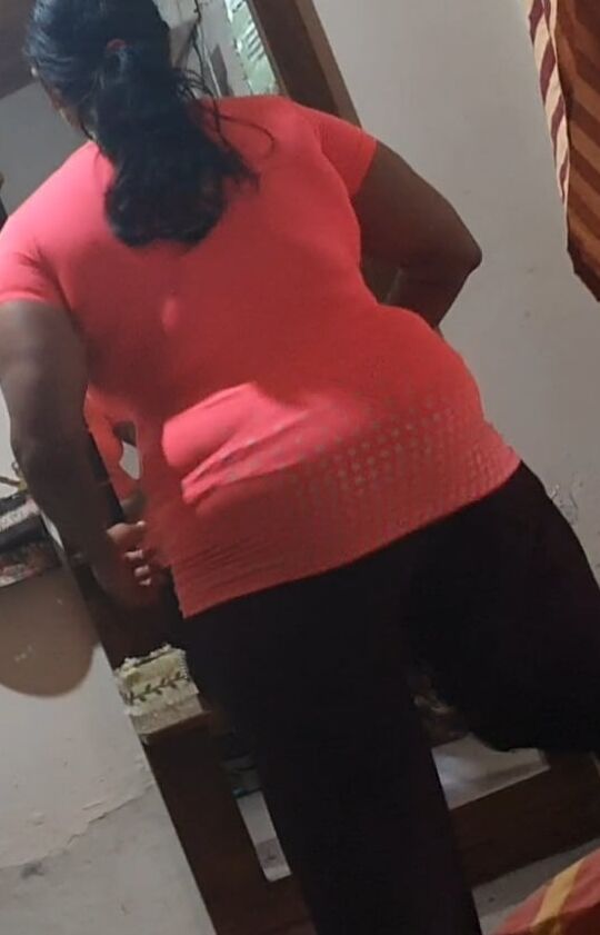 My sexy mom exercising