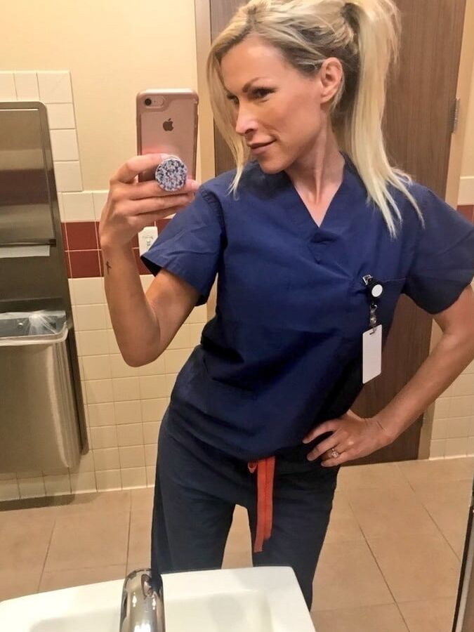 Blonde Nurse Milf