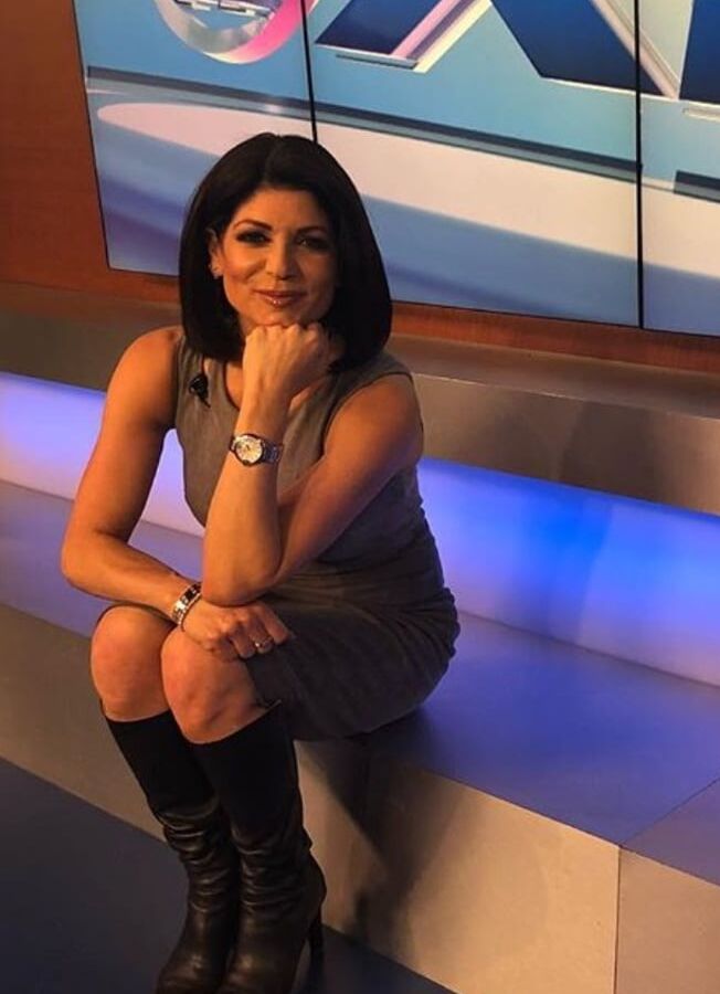 Female Celebrity Boots &amp; Leather - Tamsen Fadal