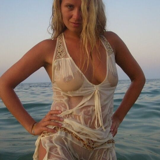 Hot amateur russian wife on vacation
