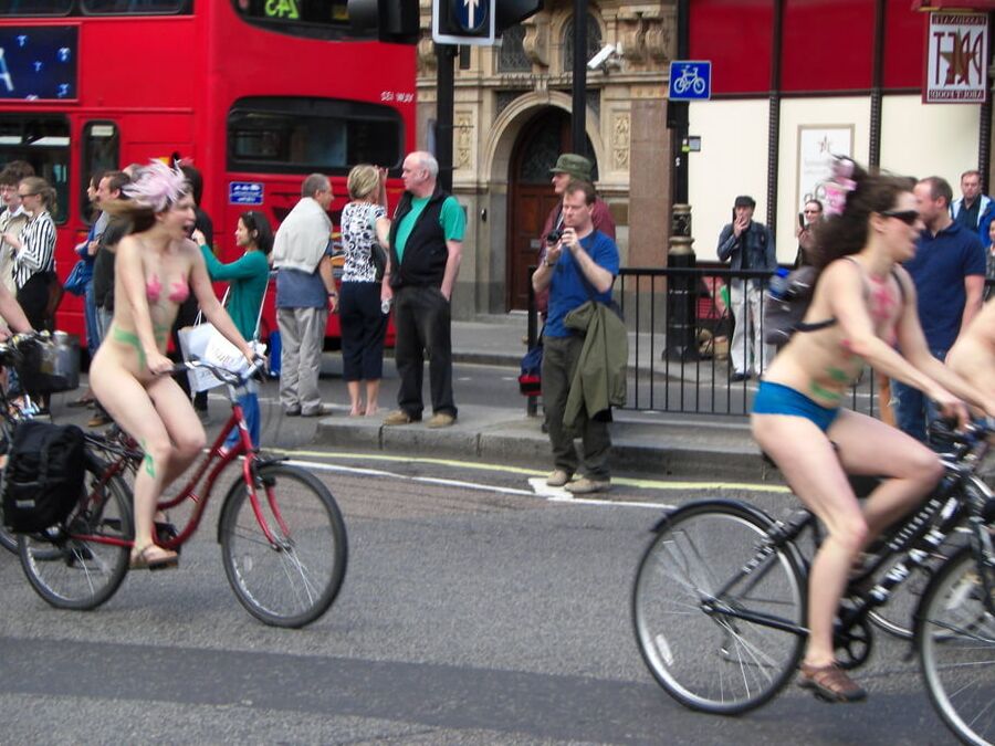 WNBR Naked Bike Ride London