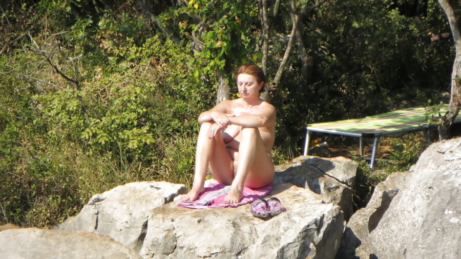 Naked Milf on the Fkk Beach