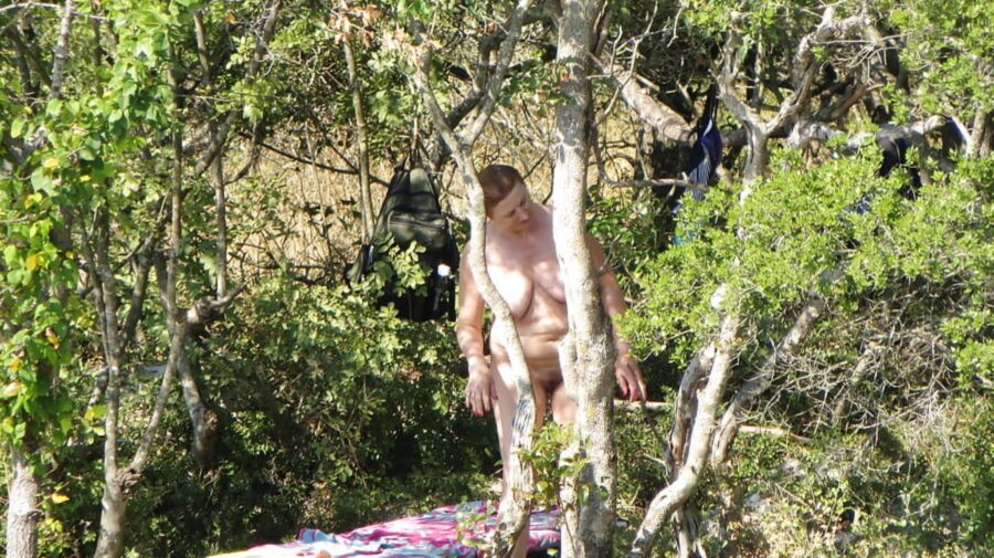 Naked Milf on the Fkk Beach