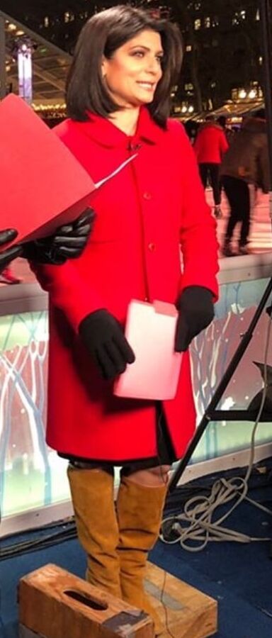Female Celebrity Boots &amp; Leather - Tamsen Fadal