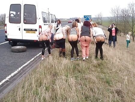 in public around the UK