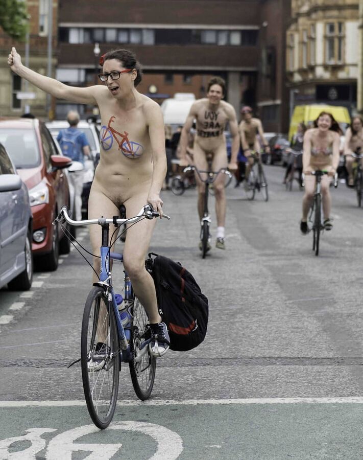 Filles du Manchester WNBR (balade mondiale à vélo nue)