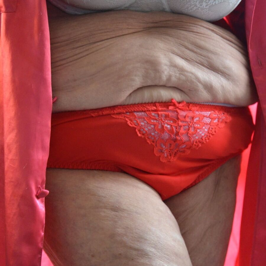 My Granny And Her Full Hot Red Panties
