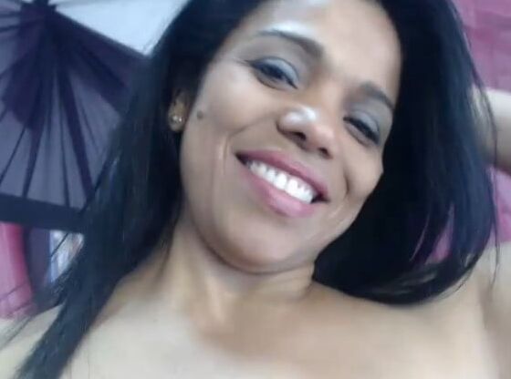 Happy and SHE knows it, then wear a smile.