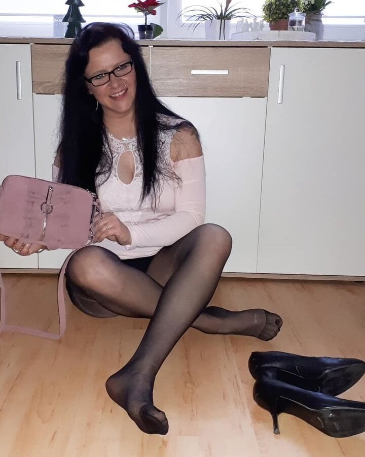 Pantyhosed Wife from Eastern Europe