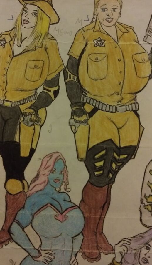 Character Drawings: ck which you would like to see nude?
