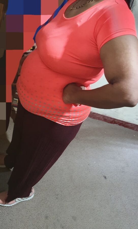 My sexy mom exercising
