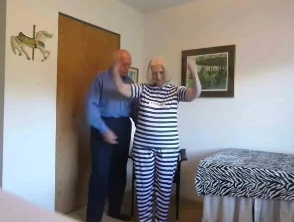 Mature Prisoner Sue punished and fucked.