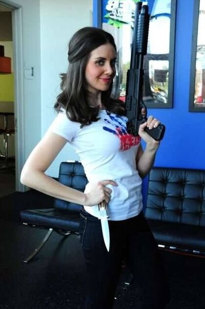 Women in Jeans with guns