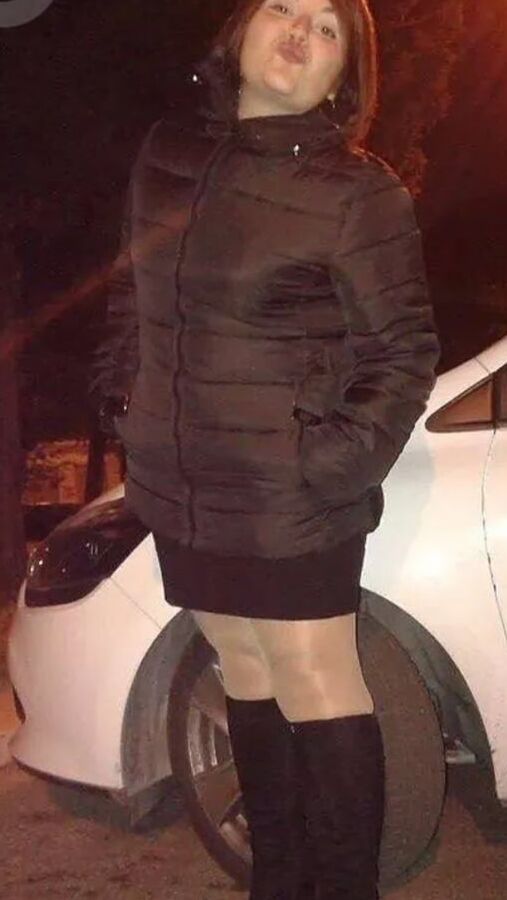 Slut women pantyhose