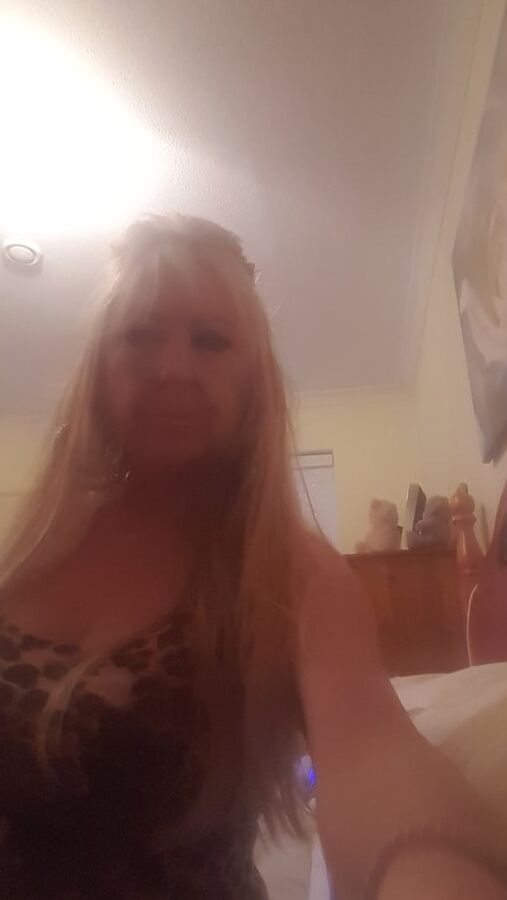 Horny blond