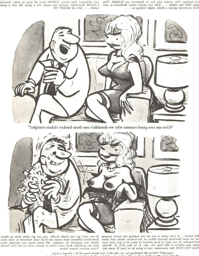 Vintage Magazine Sex to Sexty comedy