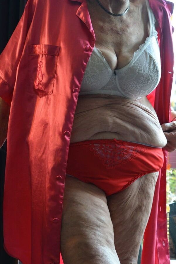 My Granny And Her Full Hot Red Panties