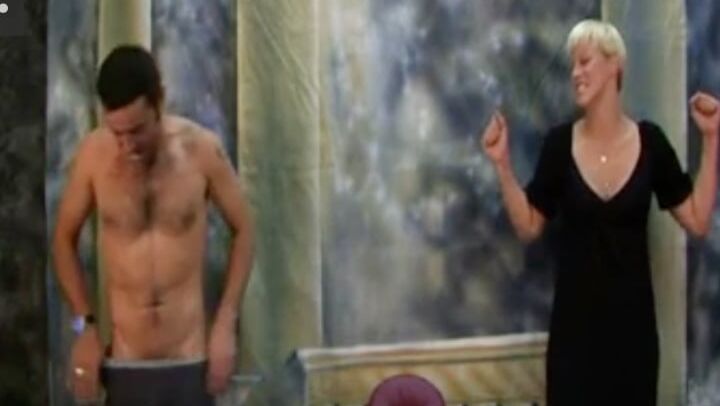 Waxing a man